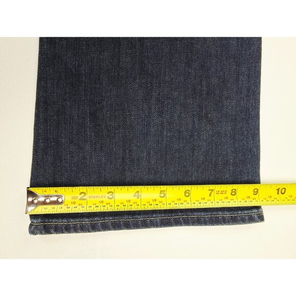 Levi's Size 27X32 Womens Bootcut Bold Curve Modern Fit Blue Denim Logo Jeans NWT - Picture 4 of 15